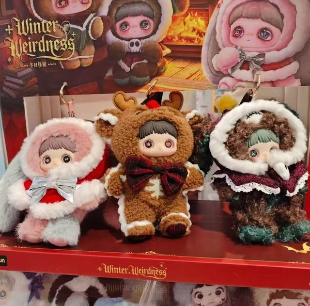 Maymei Winter Frenzy Serie Plüsch Puppe Anhänger, Blind Box - Bild 1