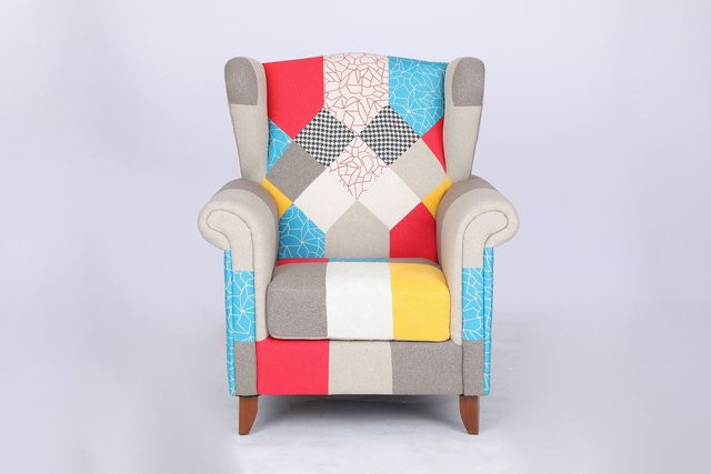 Polstersessel Loretta von Better Home in Bunt mit modernem Design, B/T/H: 86 x 81 x 105 cm - Bild 1