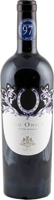 Nativ Blu Onice Irpinia Aglianico 2020, trocken, Rotwein, 0,75 l - Bild 1