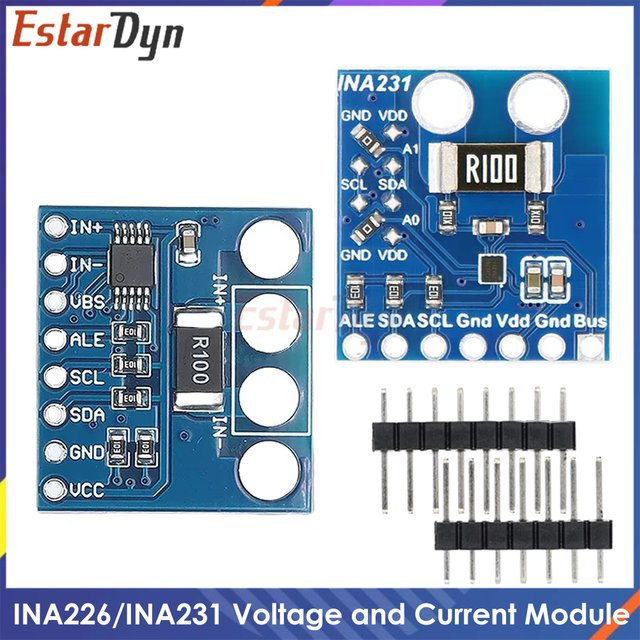 CJMCU-226 Bidirektionales Strom- und Leistungsüberwachungssensormodul INA226 INA231 I2C in Blau für Raspberry Pi - Bild 1