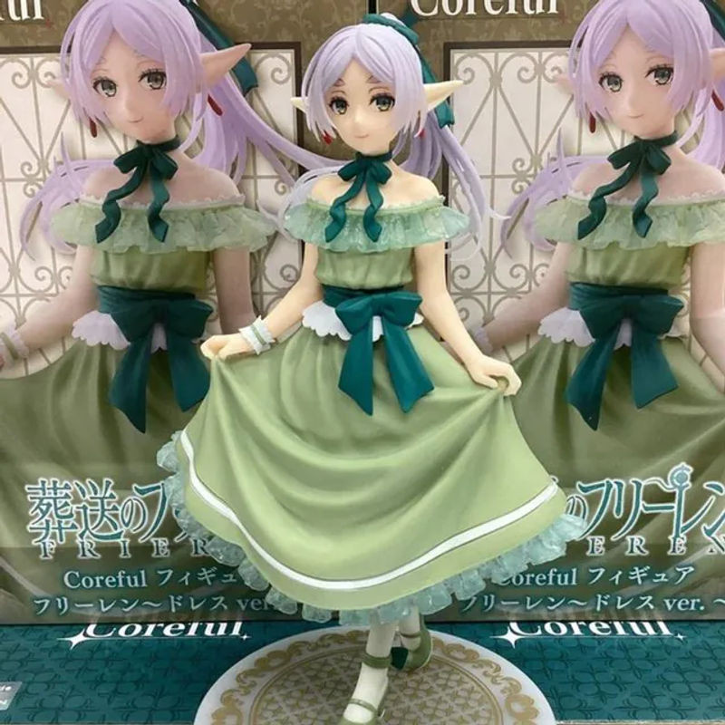 Bandai Frieren Anime-Figur in Grün, Sammelfigur aus Coreful Frieren: Beyond Journey's End, Höhe: 18 cm - Bild 1