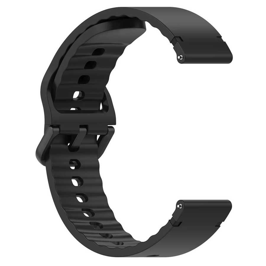 Xiaomi Uhrenarmband Silikon, 22 mm, Schwarz, Unisex - Bild 2