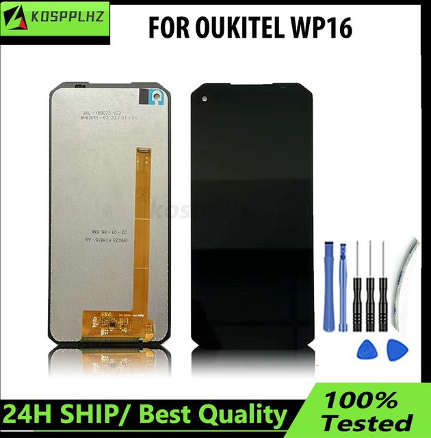 Oukitel WP16 Ersatz LCD Touchscreen Display Baugruppe in Schwarz mit 6,39 Zoll - Bild 1