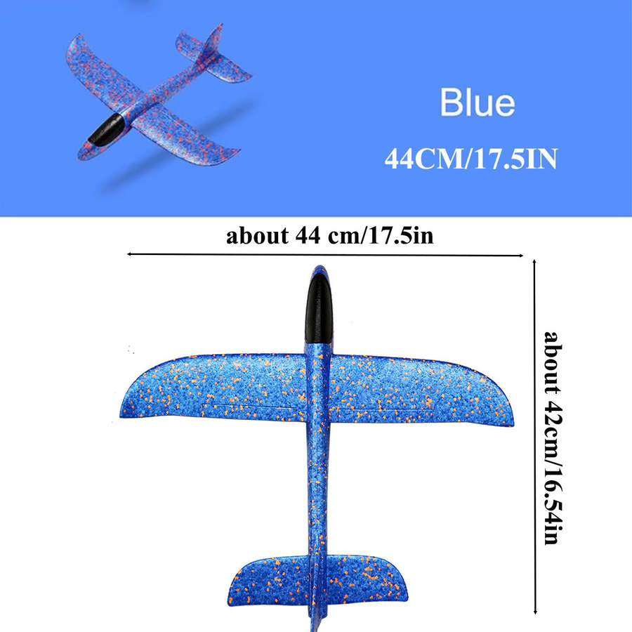 DSUE Schaumstoff-Flugzeuge zum Werfen, Segelflugzeug, 2 Flugmodus - Bild 4