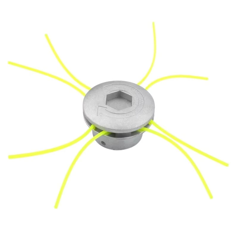 Victopeak Aluminium Line Head Trimmer Head Reel Kit mit Nylon Line in Silber - Bild 2