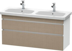 Duravit Waschtischunterschrank DuraStyle in Weiß, B/T/H: 123 x 44,8 x 61 cm - Bild 1