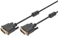 Digitus DVI-D Anschlusskabel 24+1pol. auf 24+1pol. Schwarz 10,00 m AK-320101-1 - Bild 1