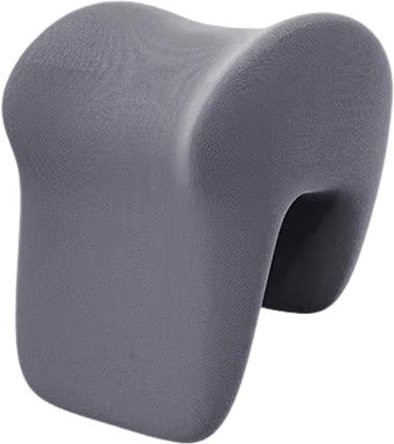 Ergonomisches Kopfstützenkissen von Couture Closet aus Memory Foam für Bürostühle zur Nacken- und Schulterstütze in Dunkelgrau - Bild 1