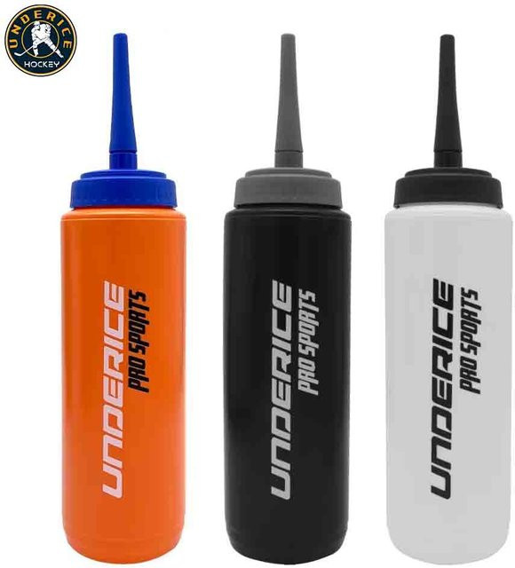 UICE Sportwasserflasche für Hockey in Orange, 1000 ml, BPA-frei - Bild 1