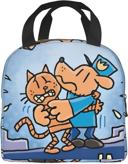 Isolierte Lunchbox von Fancy Style Studio mit Dog Man Motiv in Multicolour - Bild 1