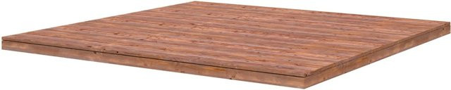 Palmako Holz-Fußboden für Gartenhaus Betty in Braun, B x T: 300 x 300 cm - Bild 1