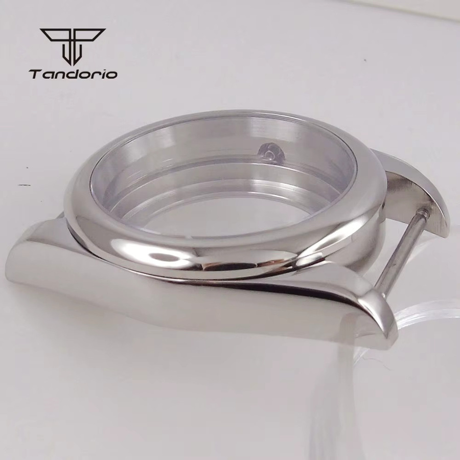tandorio Armbanduhr Edelstahl, Silber, Automatik, Unisex - Bild 2