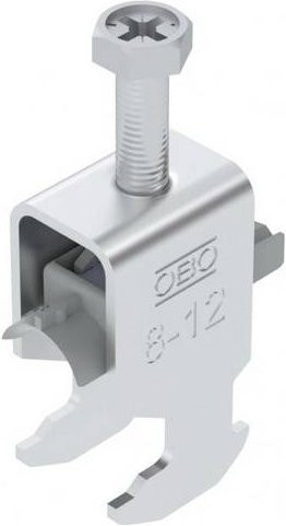 OBO Bettermann Bügelschelle 1186402 aus Kunststoff in Silber - Bild 1