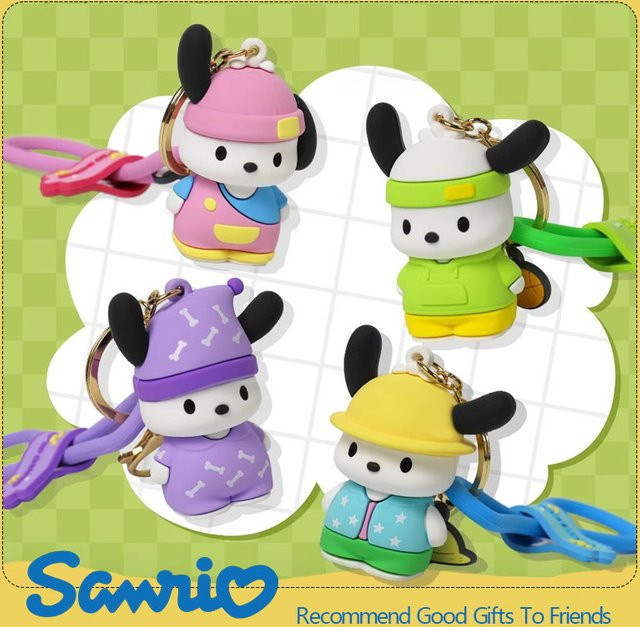 Sanrio Pochacco Tierfiguren, Actionfigur, Bunt / Mehrfarbig - Bild 1
