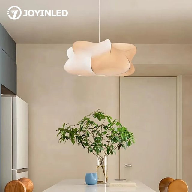 JOYINLED Retro Kunstseide Kronleuchter Moderne Nordic Hängelampe für Wohnzimmer und Schlafzimmer - Bild 1