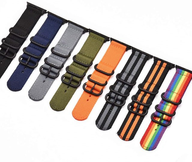 I LOVE LUO Uhrenarmband Nylon, Unisex - Bild 1