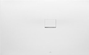 Villeroy & Boch Duschwanne Squaro Infinity Eck-Einbau, Anthrazit, B/T/H: 130 x 75 x 4 cm - Bild 1