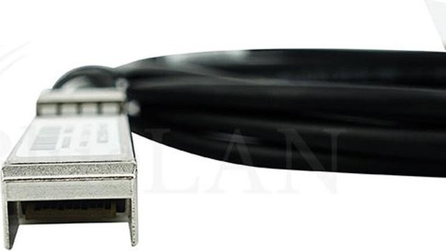 BlueOptics CBL-10GSFP-DAC-5M-BL Ethernet LAN Netzwerkkabel Schwarz - Bild 1