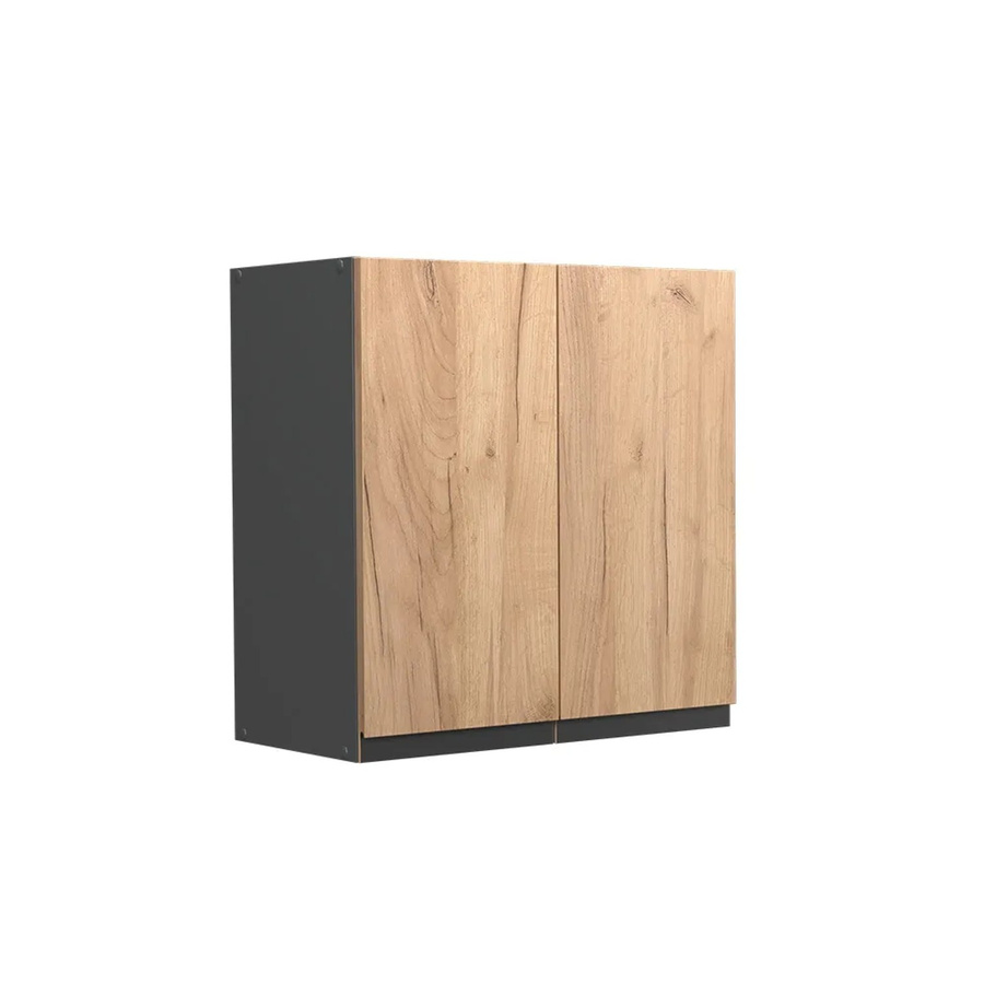 Vicco Hängeschrank R-Line J-Shape Küchenschrank in Anthrazit und Eiche, Breite: 60 cm - Bild 3