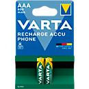 Varta Phonepower Accu T398 Micro AAA Akku NiMH 800 mAh, 2 Stück - Bild 5