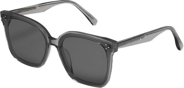 Gentle Monster Her-G1 Sonnenbrille, Vollrand, Square, Schwarz, Grau, Herren - Bild 1