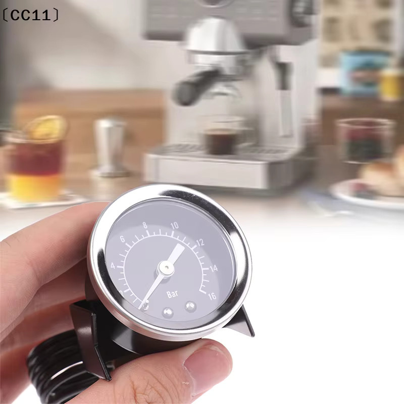 KuZHEN Hochdruckmessgerät für Espresso-Kaffeemaschinen mit 16 Bar, kompatibel mit Y40 Dampfgenerator, Modell CC11 - Bild 2