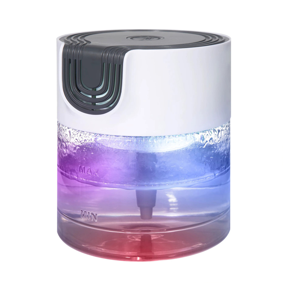 Ofenlai Aroma Diffuser Luftreiniger und Luftbefeuchter auf Wasserbasis in Grau und Weiß mit Duftfach - Bild 7