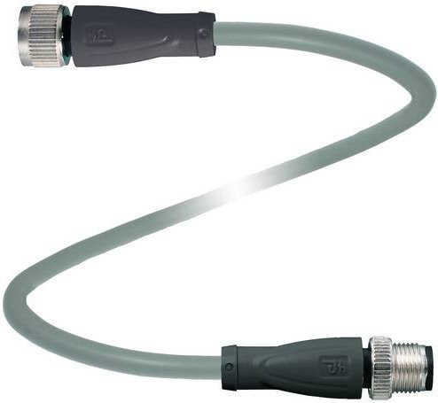 Pepperl+Fuchs 240787-100000 Sensor-Aktor-Steckverbinder konfektioniert grau 4-polig Länge: 0,3 m - Bild 1