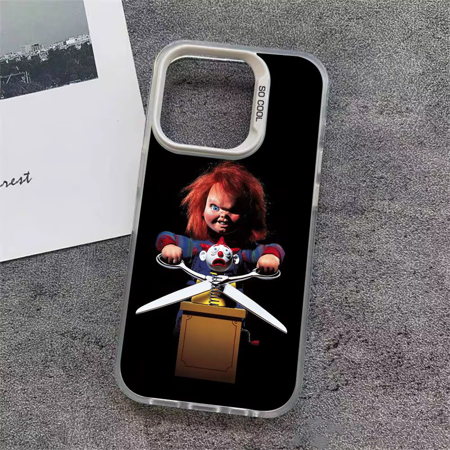 Mesuca Chucky Horror Puppen Handyhülle für iPhone, bunt - Bild 4