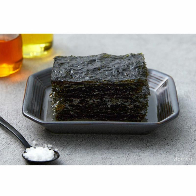 Bibigo Gerösteter Seetang mit Sesamöl 12 x 4,5 g - Bild 4