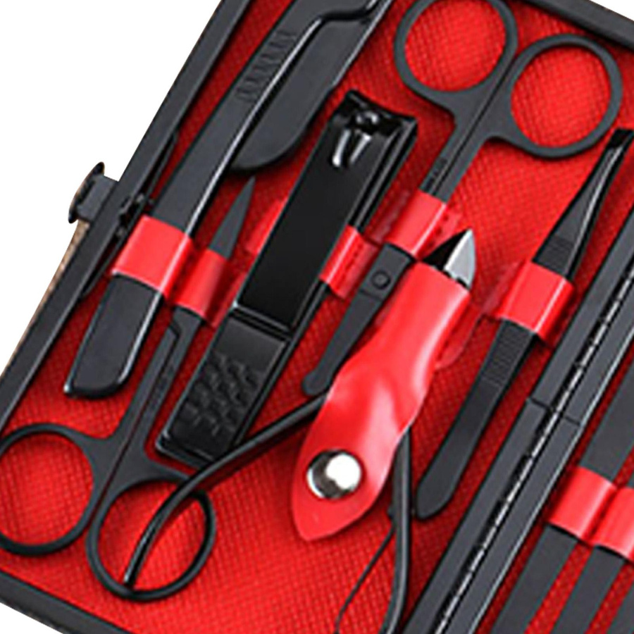 18-teiliges Nagelknipser-Set, Schwarz - Bild 5