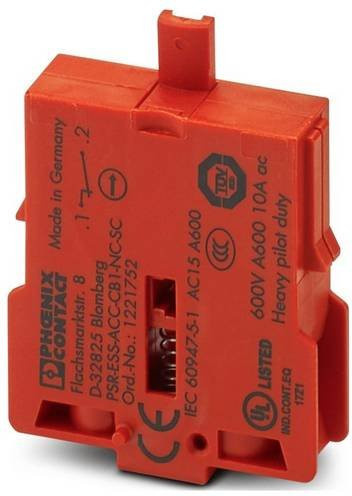 Phoenix Contact PSR-ESS-ACC-CB1-NC-SC Kontaktmodul mit 1 Öffner - Bild 1