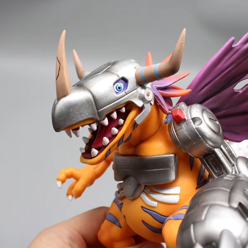 Bandai Digimon Abenteuer Metall Greymon Actionfigur PVC Statue - Bild 2