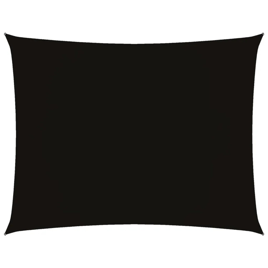 Furnicato Sonnensegel aus PU-beschichtetem Oxford-Gewebe, rechteckig, Schwarz, B x T: 300 x 200 cm - Bild 2