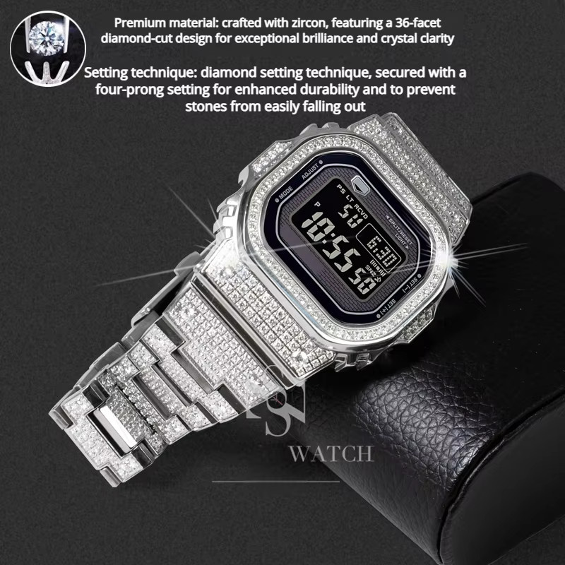 Casio Uhrenarmband Edelstahl, Herren, Silber - Bild 2