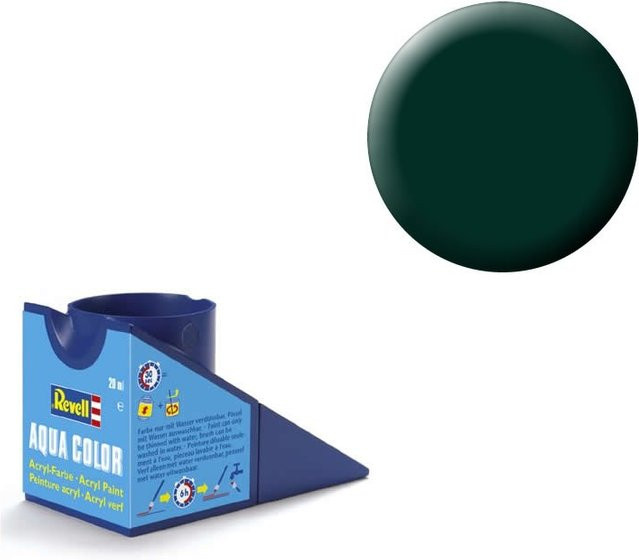 Revell Aqua-Farbe Schwarz, Grün, 18ml - Bild 2