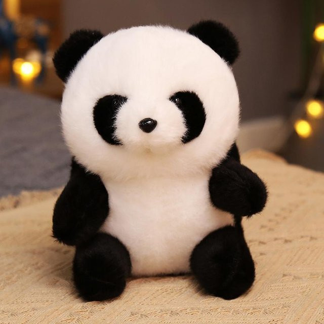Panda Stoffpuppen, Plüschtiere, 26cm - Bild 1