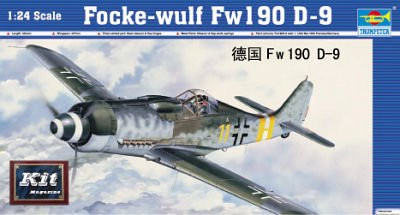 Trumpeter Focke-Wulf Fw 190 D-9, Modell, 1:24, Grau - Bild 1
