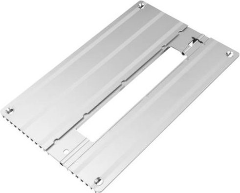 Wolfcraft Maschinenplatte für MASTER cut 2600 aus Aluminium in Silber, 2,3 kg - Bild 1