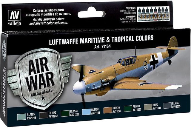 Vallejo RLM Colors (III) Farbset, 8 x 17 ml - Bild 1