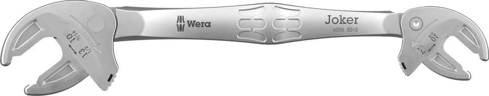 Wera Joker 2 Set 1 Selbstjustierende Doppelmaulschlüssel, 2-teilig, silber - Bild 2