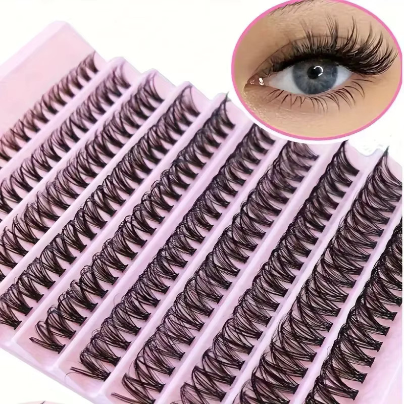 LIMEIKAI Einzelwimpern-Set, Künstliche Nerz-Wimpern, 200 Stück, Unisex - Bild 4