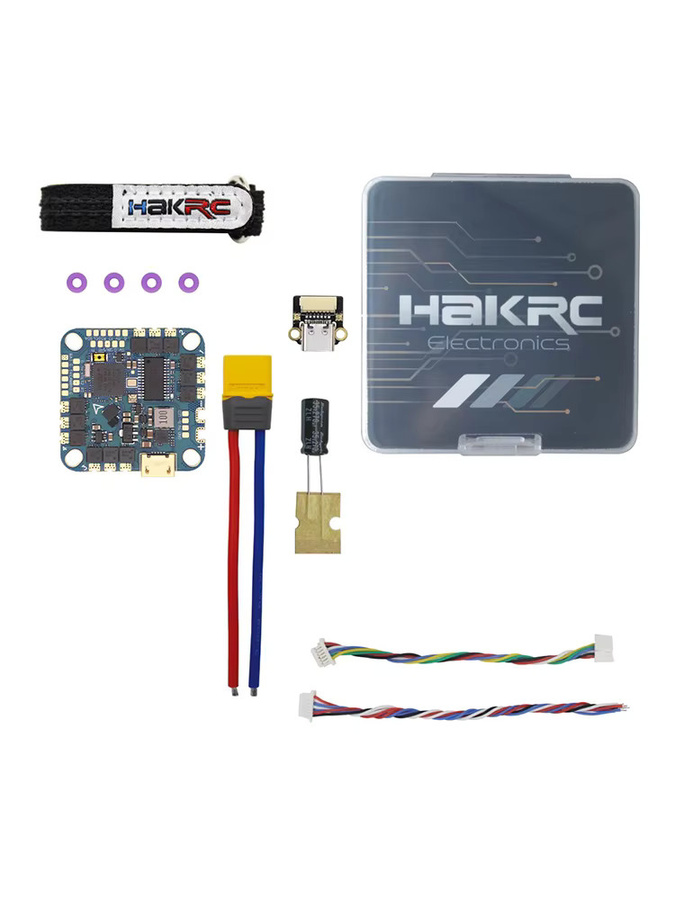 HAKRC F4126 F411 AIO Flugcontroller, ICM42688 BLHELI_S 20A/40A ESC, 2-6S - Bild 3
