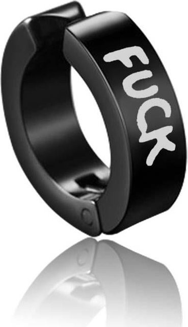 Ohrstecker Titan, Schwarz, Herren, Unisex - Bild 1