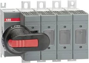 ABB OS160GD04FP Lasttrennschalter 160A Grau - Bild 1