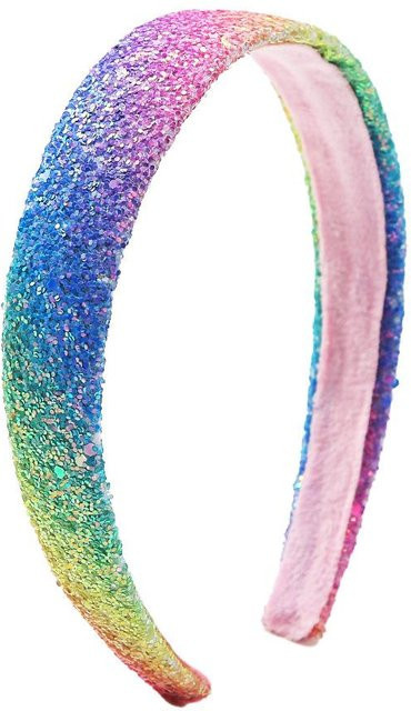 Stirnband Rd lala, blau, 2,5 cm, Mädchen - Bild 1
