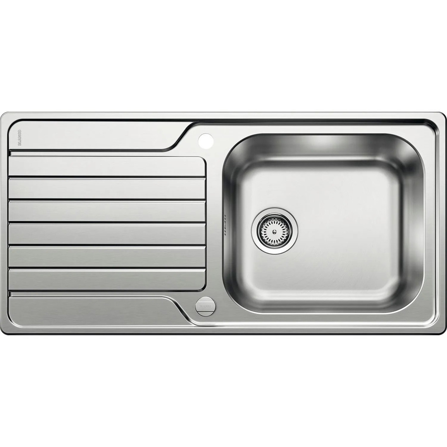 Blanco Edelstahlspüle Dinas XL 6 S mit Abtropffläche in Silver, Reversibel - Bild 2