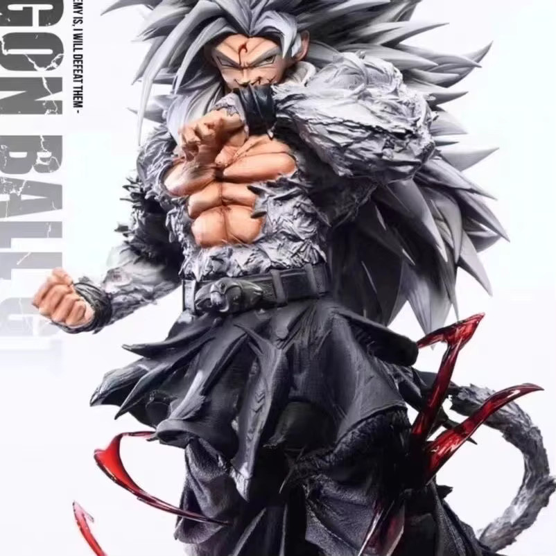 Bandai Dragon Ball Z Ssj4 Goku Figur, mit austauschbaren Händen, Actionfiguren - Bild 4
