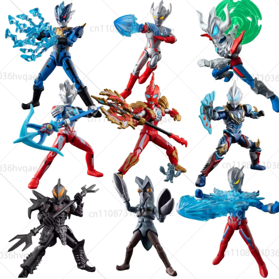 Blokees Ultraman, Actionfigurenspielzeug, Sternversion, S, Welle 1, echtes Geed Tiga - Bild 3