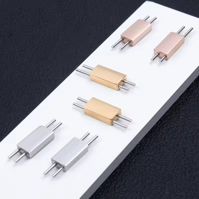 HUANGZHI Herrenarmband-Adapter Stecker Edelstahl, 13 mm - Bild 2